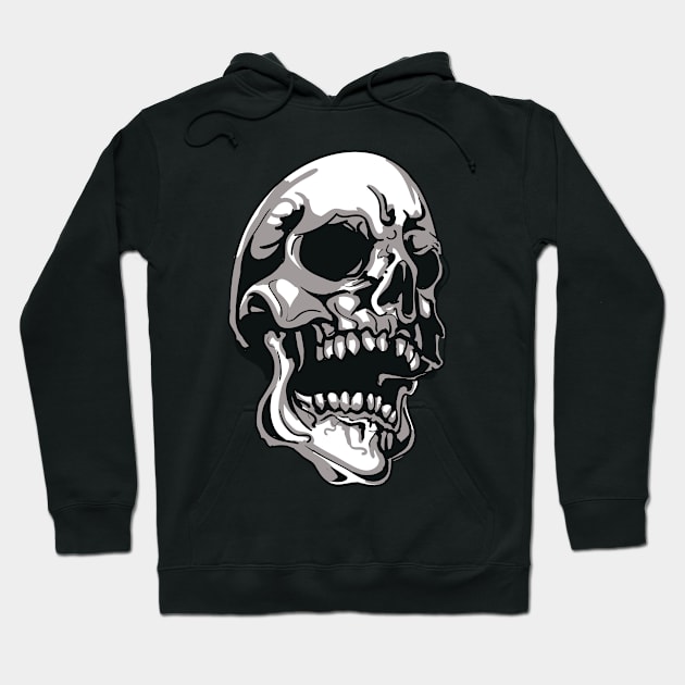 Skull Head Hoodie by imdesign